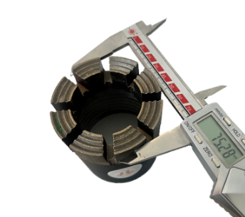 Diamond Core Drill Bit for Hard Rock Breaking with High Drilling Efficiency and Long Service Life