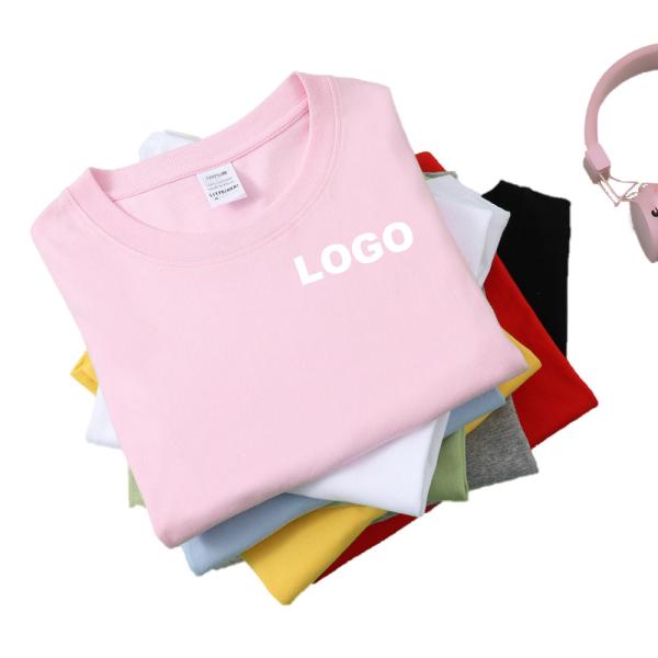 OEM ODM мужские футболки с индивидуальным логотипом и классическим стилем 100% хлопчатобумажная футболка с большим размером