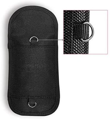 Anti Spying RFID Key Fob Protector , Faraday Signal Blocking Bag Shielding Wallet