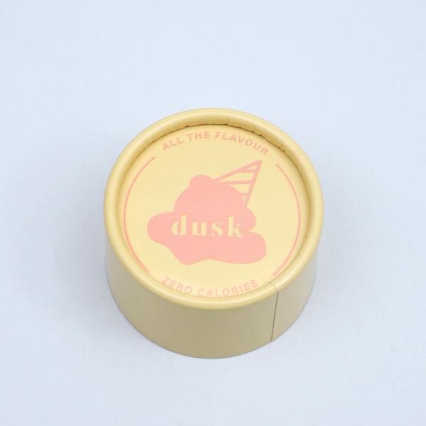 Recyclable трубки Kraft кофе чая упаковывая печатание Брауна CMYK