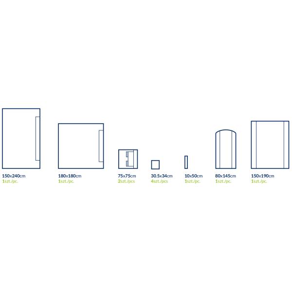 SP SMS SMMS SMMMS Disposable Surgical Packs 40g 60g for Paediatric