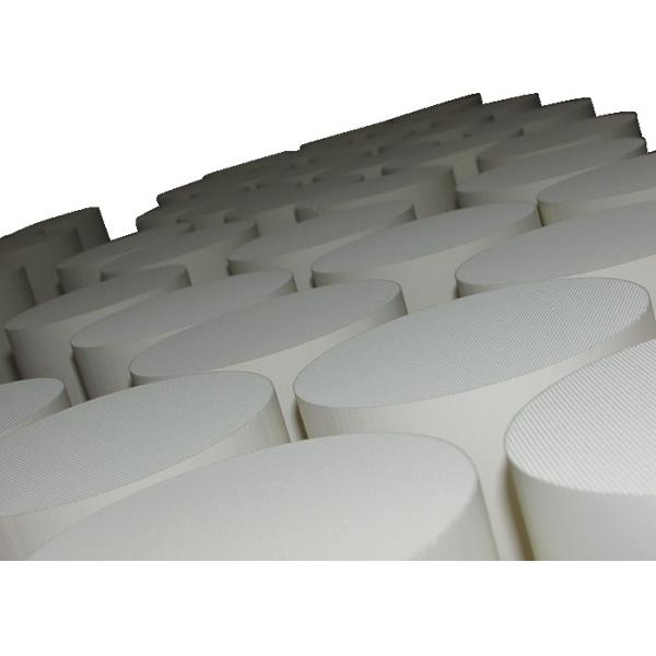 Субстрат белого глинозема керамический, керамический фильтр сота для автомобиля/мотоцикла