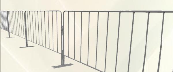 Hauler Models 1/72 MOBILE BARRIERS for temporary metal crowd control barriers