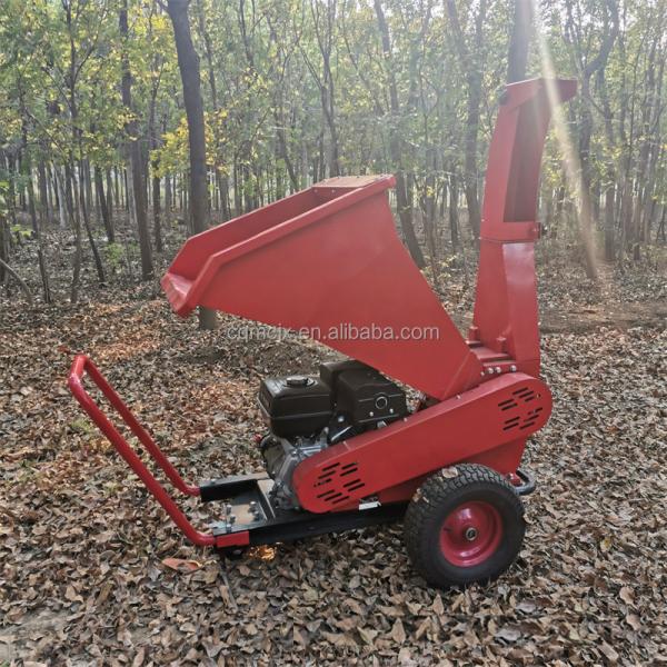 240KG Hand Push Diesel Tree Branch Shredder for Rice Poles and Crop Straw