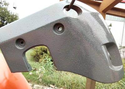 Mini Excavator Grey Iron Castings Small Counterweight With Smooth Surface