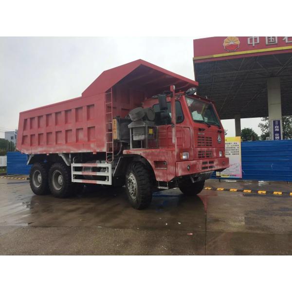 Sinotruck 50T 371HP heavy-duty mining self-dumping truck with Germany Man Axle for Rough Terrain Road ZZ5507S3840AJ