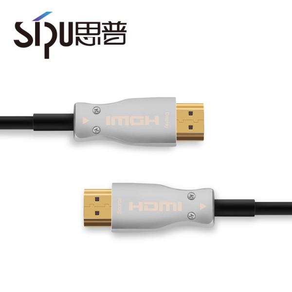 50m 4k HDMI AOC Cable Coaxial Type With PVC Jacketed  MALE To MALE