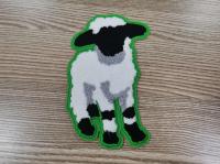 Étiquettes de transfert de chaleur Tissu de broderie Patch Matériau de coton personnalisé