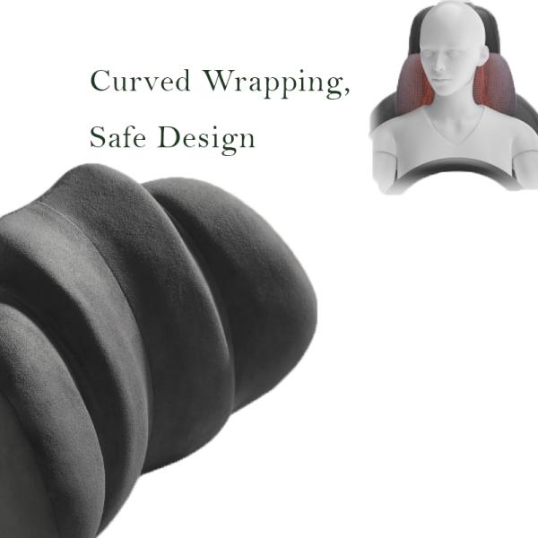 Ergonomic Memory Foam Car Headrest Pillow with Lightweight and Portable Design