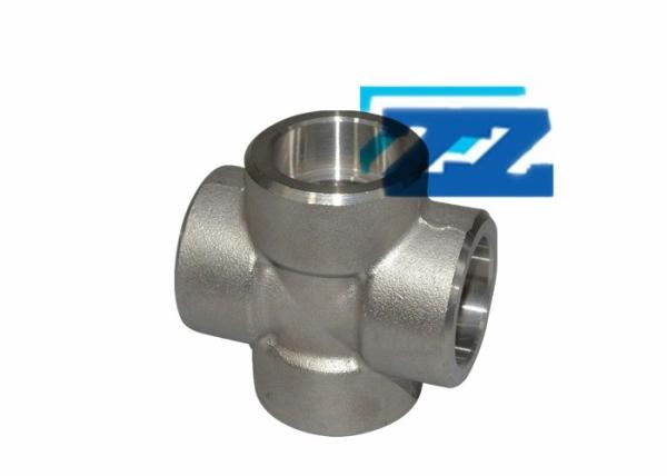 Cross 2 1 / 2  6000LB Socket Weld Pipe Fittings ASTM A182 F11 ASME B16 11