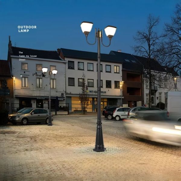 Super Bright Solar Fence Lights IP65 Waterproof, Dusk to Dawn for Outdoor Garden