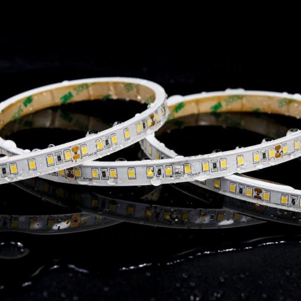 110V220V 8mm 120leds 3000K4000K6500K Placa de corte à prova d'água SMD2835 LED Strip Light