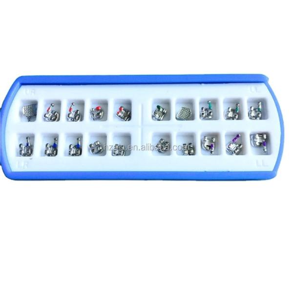 Aucune Norme de sécurité en acier inoxydable médical ALS DENTAL Orthodontique MIM Mesh Bracket Roth