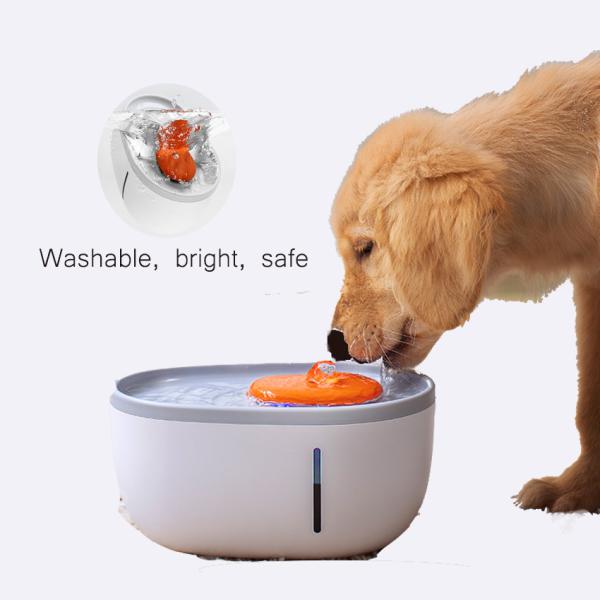 Fonte de água dada forma abacate do animal de estimação do distribuidor da fonte de água do cão 2000 produtos comestíveis do ml