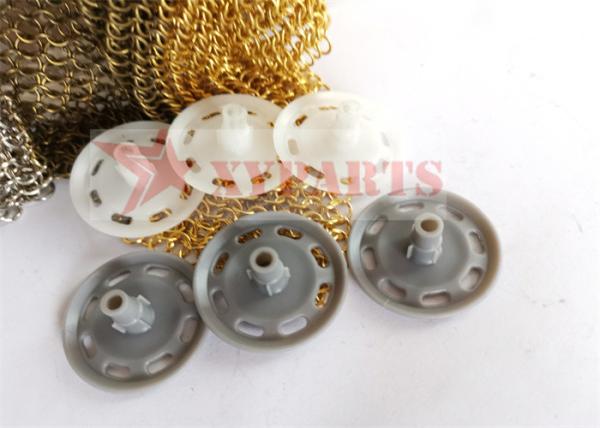35mm Round Disc Plastic Dome Cap Washer For Installing Insulation To Wood