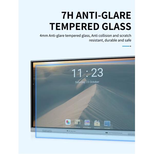 Интерактивная доска с плоской панелью Smart Touch Monitors TV 4K Ultra HD Screen с ПК для бизнеса и обучения