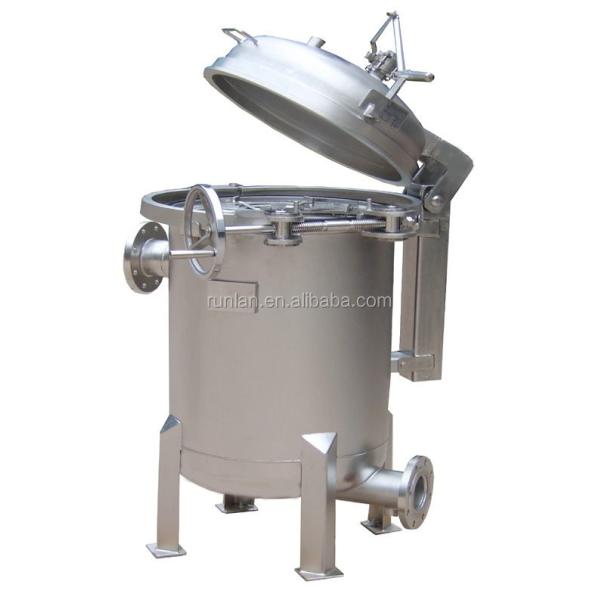 Машина для фильтрации гидравлического масла Промышленная нержавеющая сталь Подвижная сумка фильтр корпус