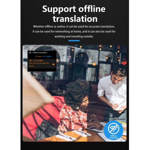 T17 AI Real-Time Voice Translator Takes Pictures And Supports 138 Multi-Language