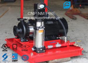 3 M³/H Fire Fighting Jockey Pump Stainless Steel With 100-220PSI Head