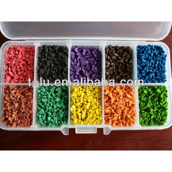 Безопасность выскальзывания EPDM высокой упругости анти- резиновая кроет износоу