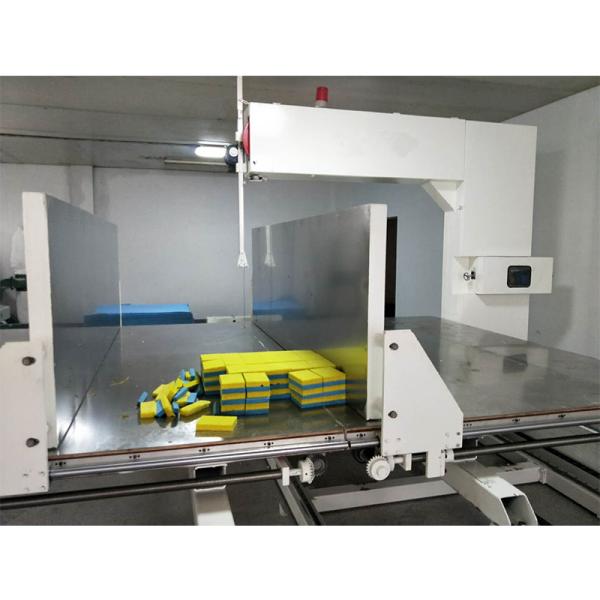 Esponja/espuma/de EPE/EVA fatia de corte da máquina certificado do CE verticalmente