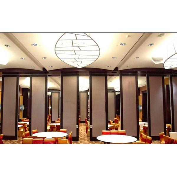 Classroom Moveable Folding Room Partitions With Aluminium Accessories