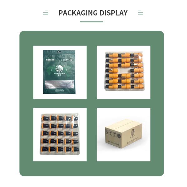 Коннектор для монтажа женской панели на заказ Industrial Rj45 IP65 Connector