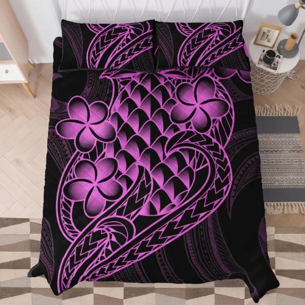 Полинезийская племенная одежда для постели Красный дизайн Тонга Комфорт с хлопковой начинкой