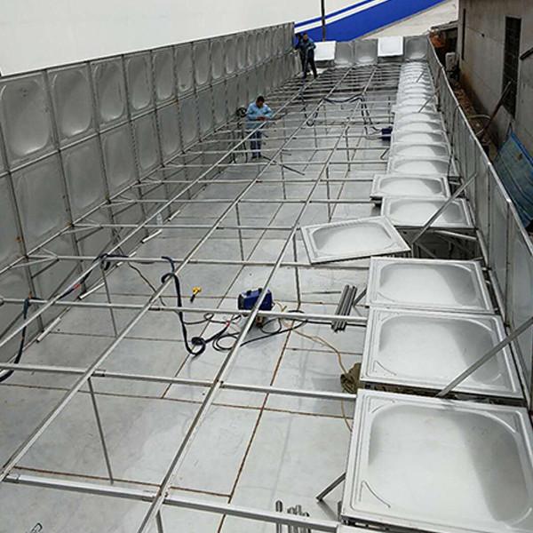Tanque de água grande removível secional, recipientes de armazenamento puros da água potável