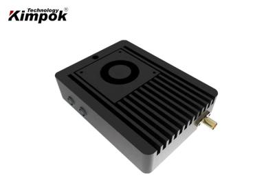 émetteur visuel de la visibilité directe COFDM de 20km, expéditeur sans fil d'OEM poids du commerce avec la puissance de 1 watt rf