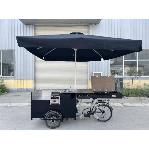 Fast Food Electric Tricycle with High Productivity and Customized Cooking Equipment