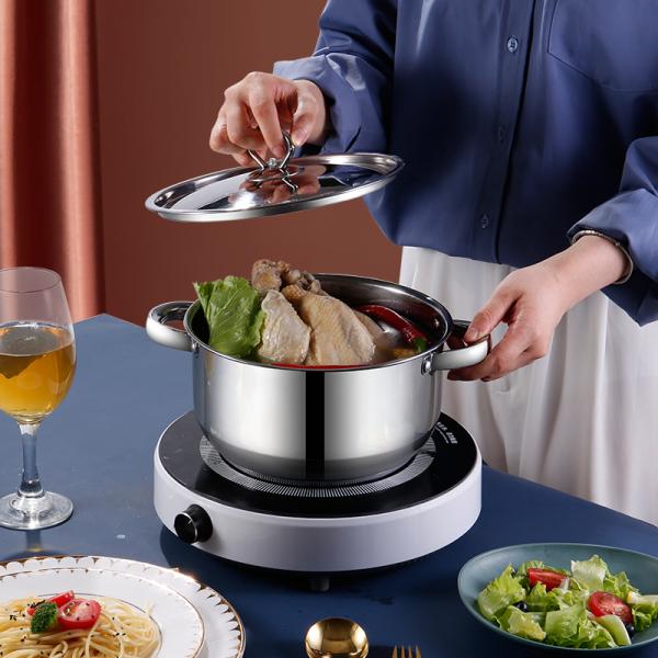 Cookware нержавеющей стали кухни установил бак супа молока 15pcs SS410