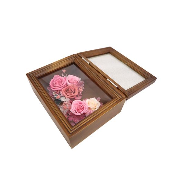 Wedding Decorations Solid Wood Picture Frames With Preserved Flowers