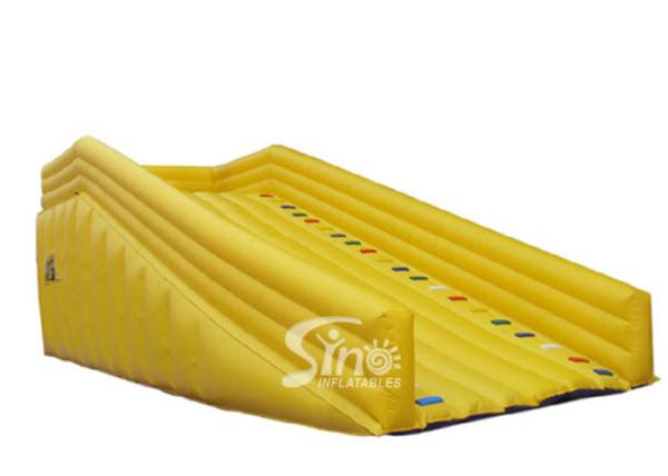 Inclinação inflável da rampa da bola humana extrema do zorb com material de encerado do pvc de 0.55mm