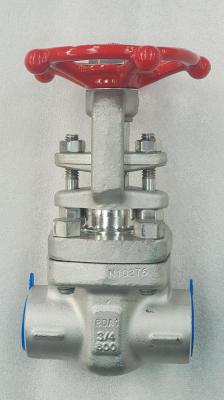 Forged Steel Socket Weld Wedge Gate Valve 1/2 - 2 Nominal Diameter BS5352