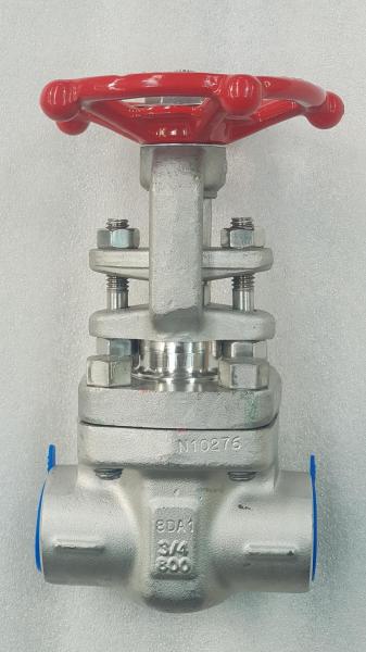 Forged Steel Socket Weld Wedge Gate Valve 1/2 - 2 Nominal Diameter BS5352