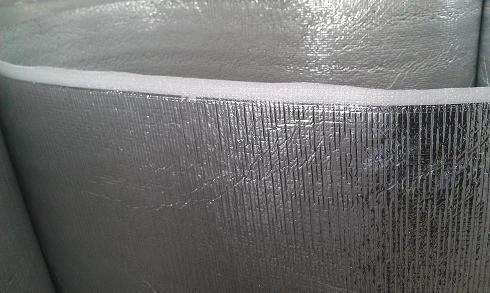 Heat Resistant ALuminum Foil Backed Insulation Easy Installation For Roof 10mm