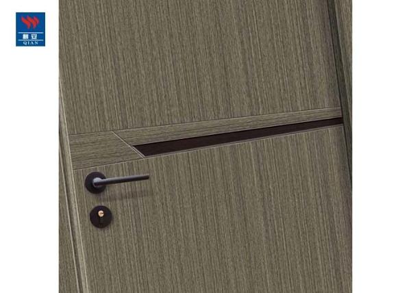 Projeto de madeira Eco-amigável moderno decorativo por atacado do quarto da porta do MDF único para a casa