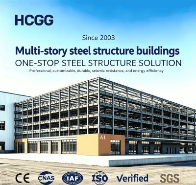 Modular Expandable Multi Story Steel Structure Prefacricated Storage Warehouse