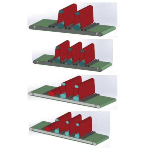 2 пояса и 1 шлифовальный прибор пояса колеса нейлона широкого для яркий полировать