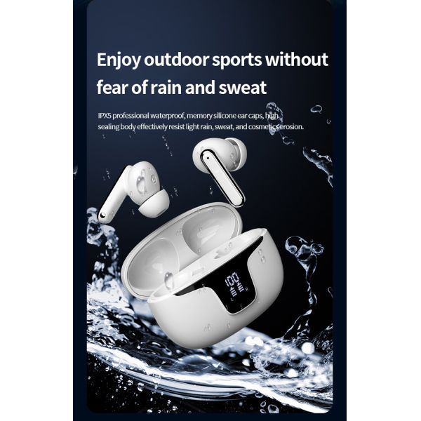 BT5.3 V19 Wireless Smart Translation Earphones Support 200+ Countries And Regions