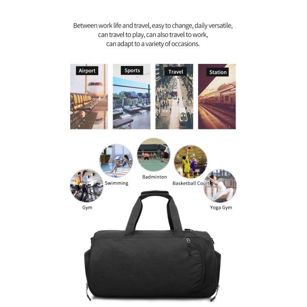 OEM Custom Logo Travel Duffel Backpack Garment Duffle Bag Multi-storey (Оригинальное название)