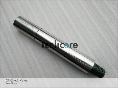 Serviço enrolado do aço de liga H2S da válvula de verificação do Flapper do gêmeo da tubulação 2 7/8 5000 libras por polegada quadrada