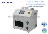 Equipamento de limpeza SMT de ecrã táctil PLC HS-800 com jato de alta pressão e energia pulsada