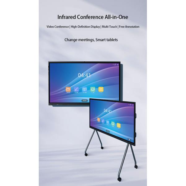 Factory Price Customized 55 65 75 86 98 Inch Ultra 4K HD Interactive Whiteboard Display Panel Smart Board for Sale