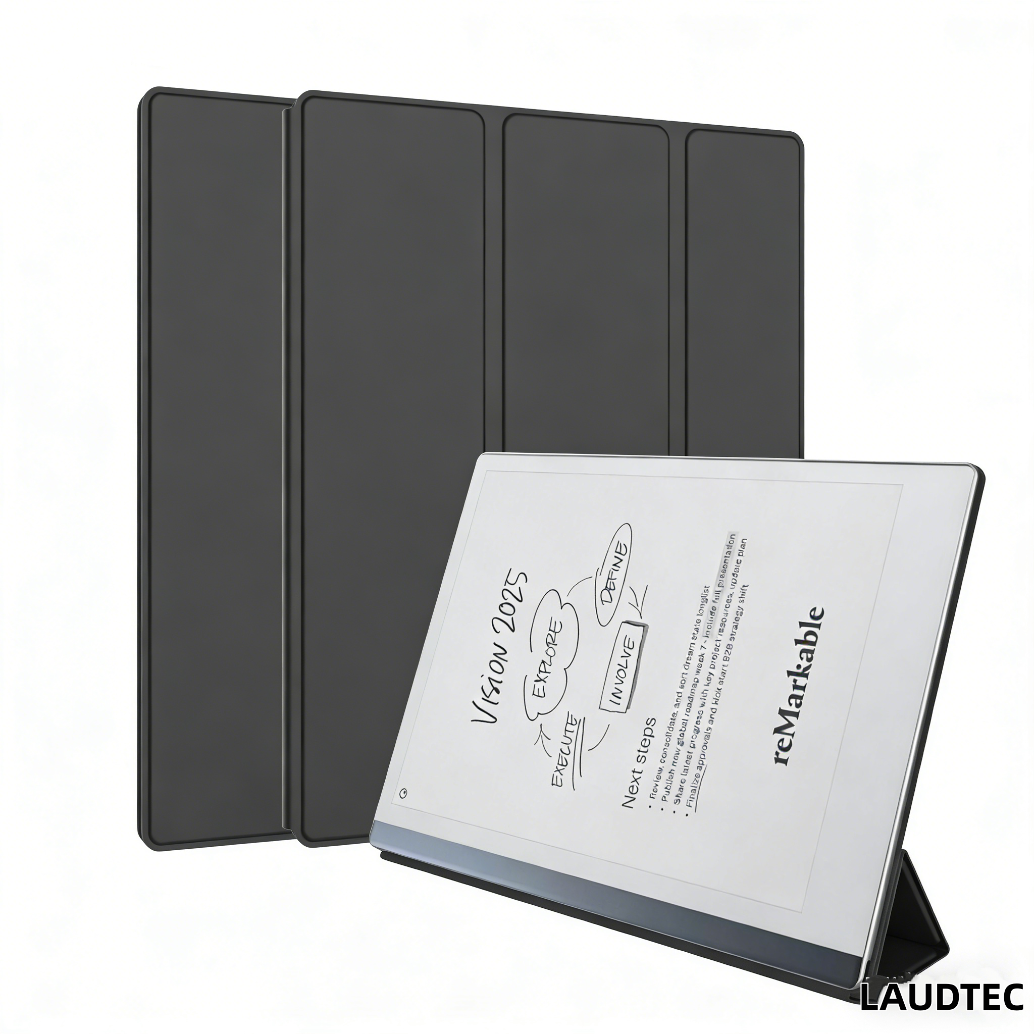 For ReMarkable 2 10.3Inch Tri-Fold Smart Case Lightweight Slim PC Cover Design Logo Customization Pbk347 OEM/ODM/Private Label