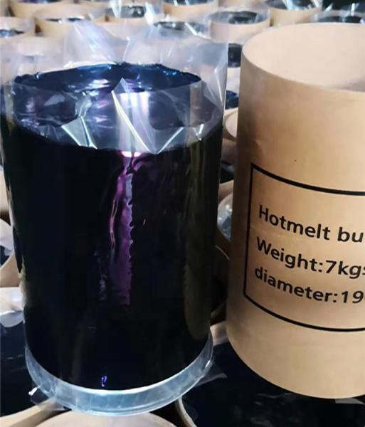 o GV 7kgs isolou a borracha butílica do derretimento quente de vidro do vedador para construções da parede de cortina