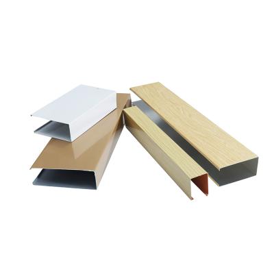 0.5-1.5mm Aluminum Strip False Ceiling System 3D Metal Suspended False Ceiling