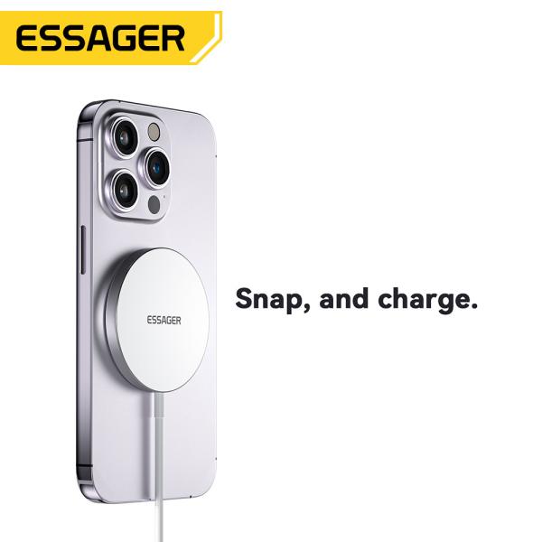 Essager Magnetic 15W Wireless Chargers 3W 5W 10W 7.5W For Phone Watch