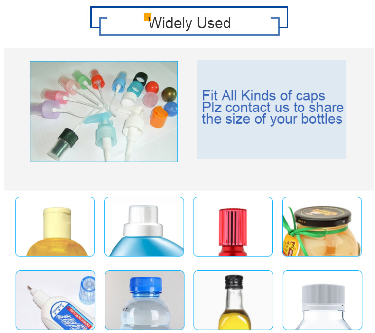 Semi Automatic Four Wheel Screw Capping Machine Pump Bottle Jar Lid Capper